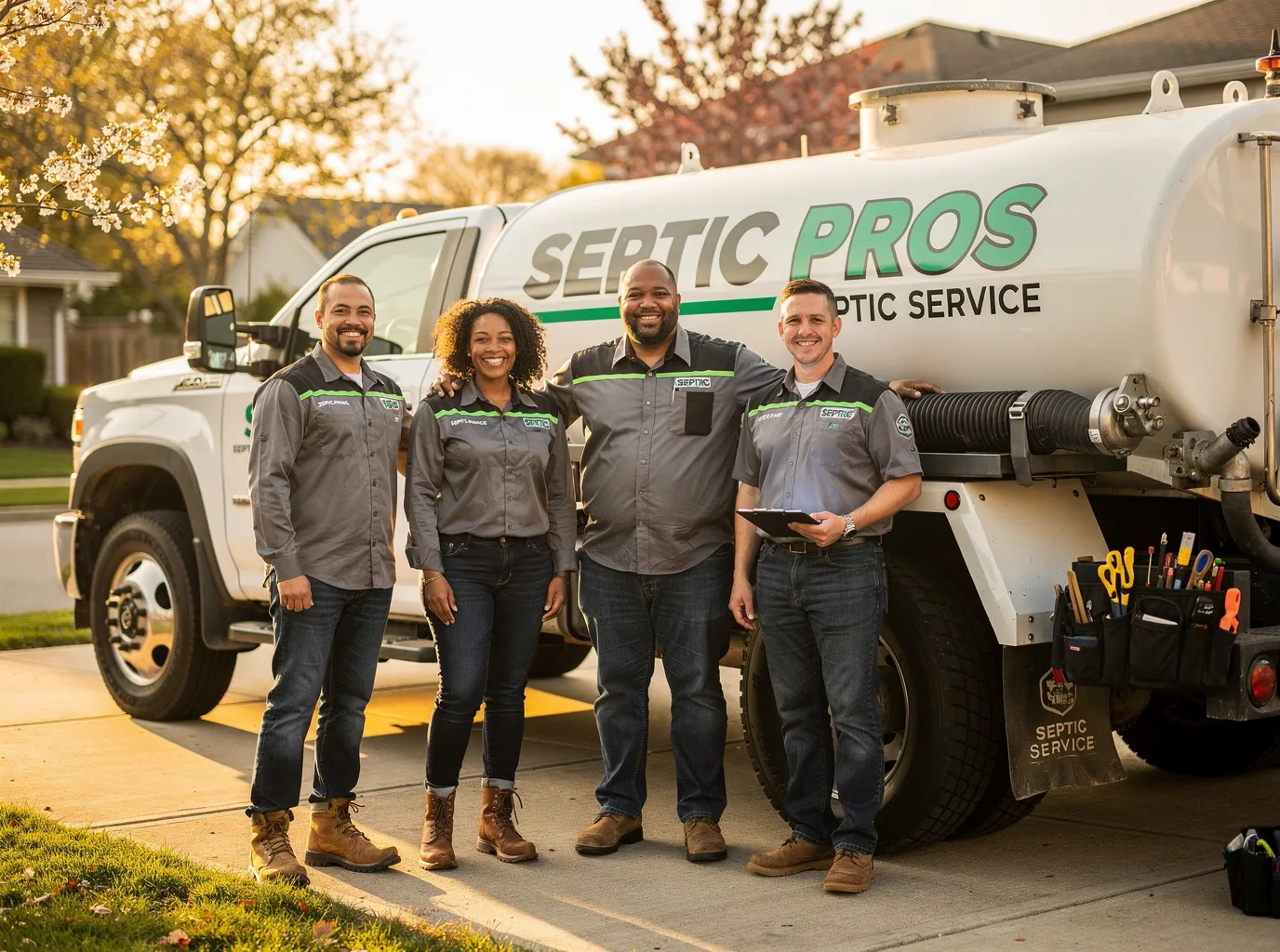 Septic Tank Pumping company in Lillian, TX